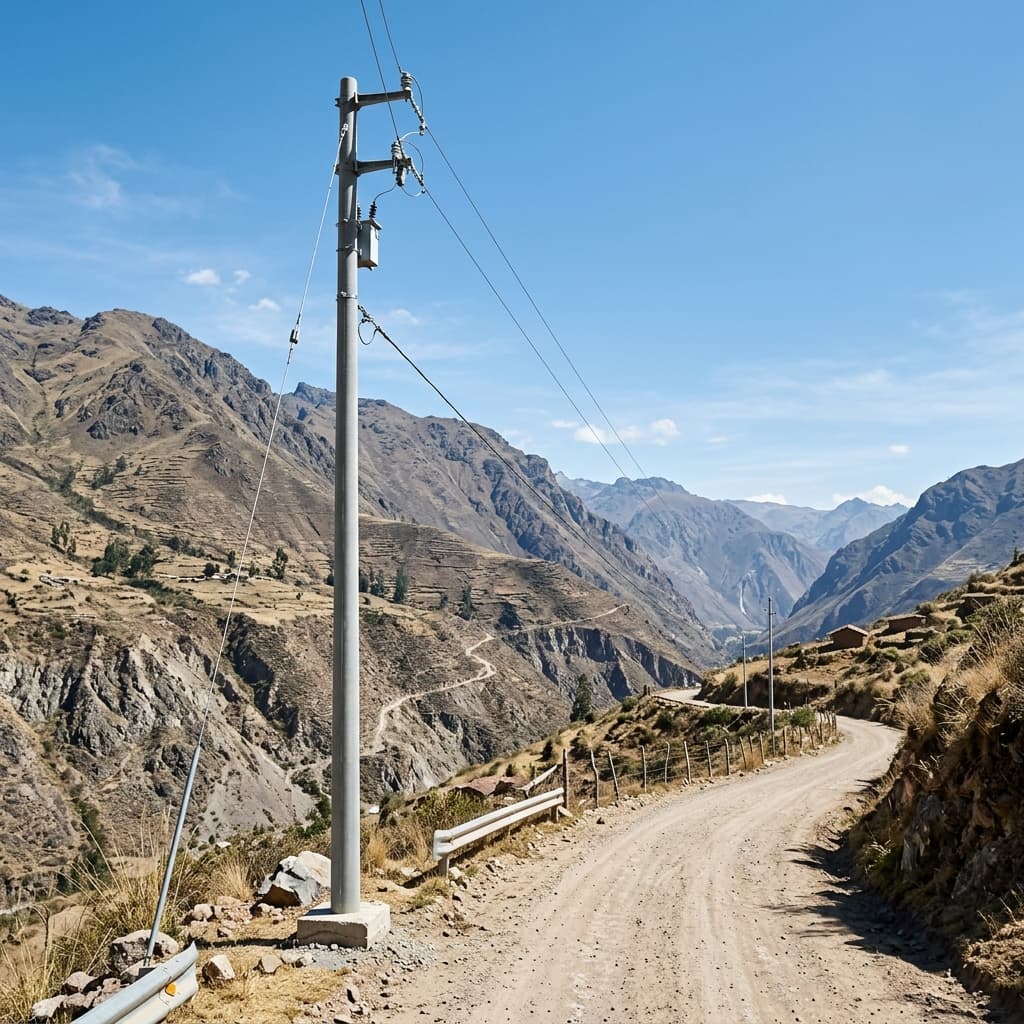 Postes de Fibra de Vidrio PRFV